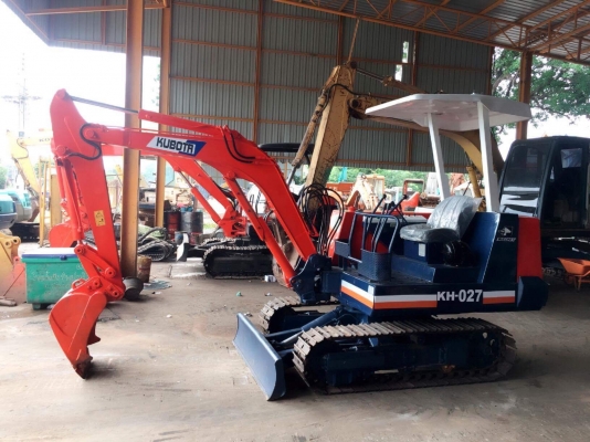 ขายรถขุด KUBOTA KH-027 เก่านอกแท้ เครื่องดี ระบบไว พร้อมทำสีเช็คระบบ มีเอกสาร  ราคา 240,000-.฿ สนใจโทร:096-5411713 หรือ 092-5768909 (วัชรัตน์) ติดต่อได้ 24 ชั่วโมง ยินดีให้บริการ