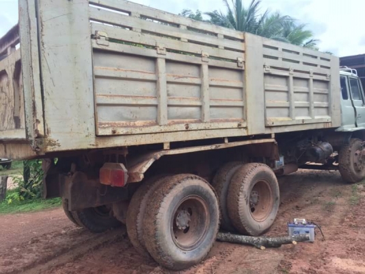 ขาย 445,000 บาท HINO FM176 สองเพลาดั้ม เครื่อง HO7C-185 แรง สโลว์กลาง หัวบาง ยางดี คัสชีสวย เอกสารเล