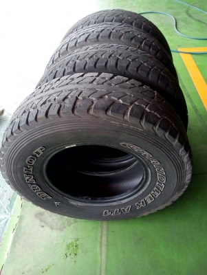 30x9.50R15  DUNLOP GRANDTREK AT1 ปี13  ชุด 4 เส้น  tel. 081-427-3941