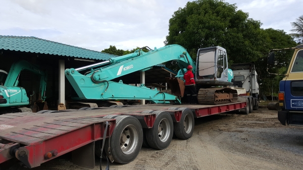 SK120-3LCบูมยาวใบใหญ่เก่าญี่ปุ่นแท้สภาพสวยมากๆ