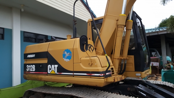 รถมาใหม่CAT 312Bเก่าญี่ปุ่นแท้ สภาพสวยจัดแขนยาวใบมีดดัน