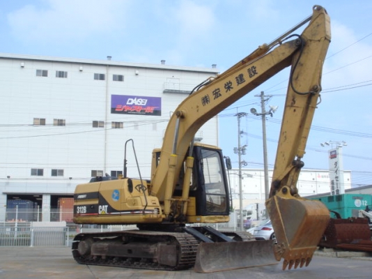 รถมาใหม่CAT 312Bเก่าญี่ปุ่นแท้ สภาพสวยจัดแขนยาวใบมีดดัน