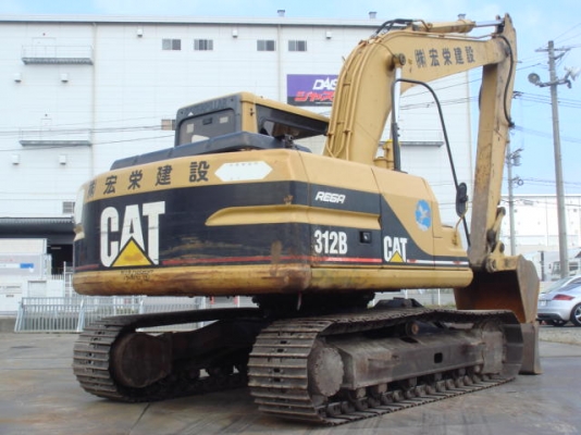 รถมาใหม่CAT 312Bเก่าญี่ปุ่นแท้ สภาพสวยจัดแขนยาวใบมีดดัน