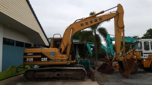 รถมาใหม่CAT 312Bเก่าญี่ปุ่นแท้ สภาพสวยจัดแขนยาวใบมีดดัน