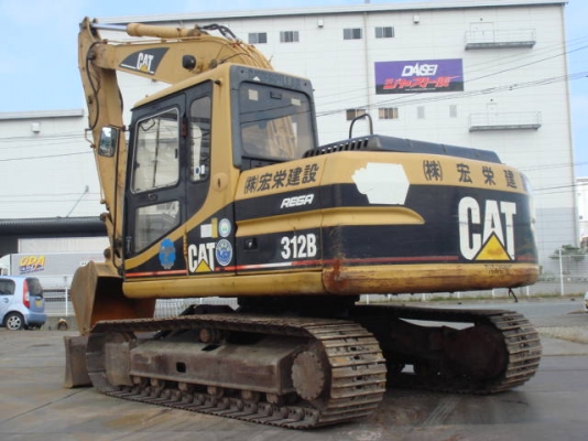 รถมาใหม่CAT 312Bเก่าญี่ปุ่นแท้ สภาพสวยจัดแขนยาวใบมีดดัน