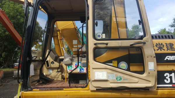 รถมาใหม่CAT 312Bเก่าญี่ปุ่นแท้ สภาพสวยจัดแขนยาวใบมีดดัน