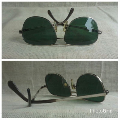 แว่นตาเจแปนิชแฮนด์เมด ยุค '80s 'ราชสีห์เงิน' โมเดล 'นักบิน' สุดเท่ Vintage PARIS - MIKI handmade in Japan แว่นตาเจแปนิชแฮนด์เมด ยุค '80s 'ราชสีห์เงิน' โมเดล 'นักบิน' สุดเท่ Vintage PARIS - MIKI handmade in Japan