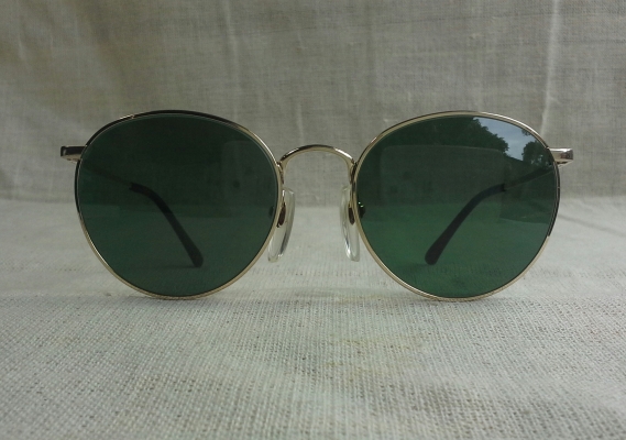 แว่นตาอาร์ติสท์ &#039;หยดน้ำ - จอห์น เลนนอน&#039;  งานทำมือที่งดงามที่สุดในยุค &#039;80s  Vintage HAKUSAN handmade in Japan