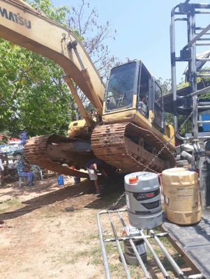 ขายรถแบคโฮ KOMATSU PC200-7A สภาพพร้อมใช้งาน เอกสารเล่มทะเบียน