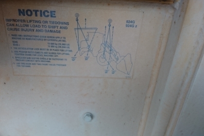 ขายรถตักล้อยาง CAT 924G (สภาพดีมาก) ขายรถตักล้อยาง CAT 924G (สภาพดีมาก)