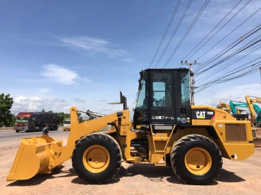 ขายรถตักล้อยาง CAT 910H ปี 2011 (ขนาดเท่า WA100-6) รถนอกนำเข้าจากญี่ปุ่น มีVDOการทำงานครับ