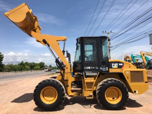 ขายรถตักล้อยาง CAT 910H ปี 2011 (ขนาดเท่า WA100-6) รถนอกนำเข้าจากญี่ปุ่น มีVDOการทำงานครับ