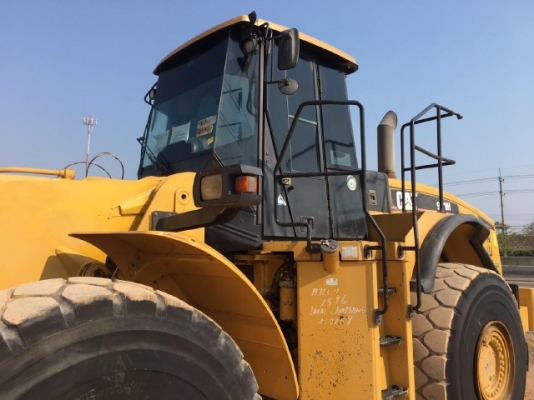 ขายรถตักล้อยาง CAT 980H รถนอกนำเข้าจากญี่ปุ่น สภาพสวยพร้อมใช้งาน มีVDOการทำงานครับ