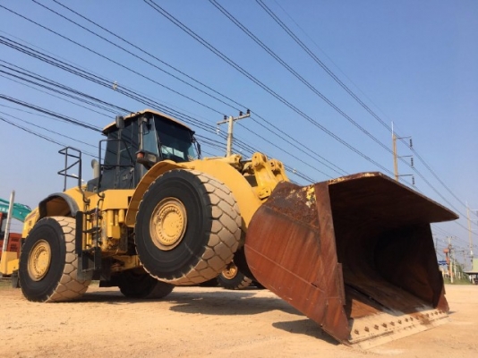 ขายรถตักล้อยาง CAT 980H รถนอกนำเข้าจากญี่ปุ่น สภาพสวยพร้อมใช้งาน มีVDOการทำงานครับ