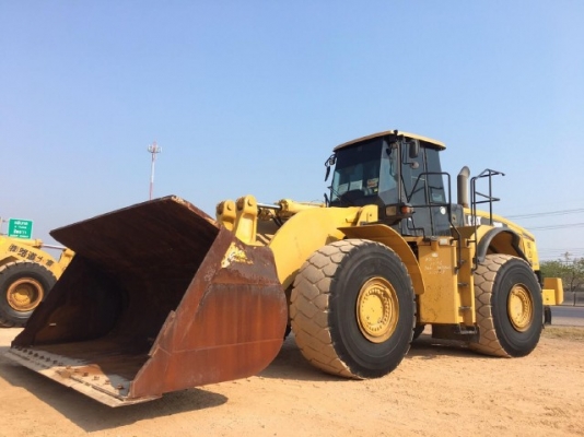 ขายรถตักล้อยาง CAT 980H รถนอกนำเข้าจากญี่ปุ่น สภาพสวยพร้อมใช้งาน มีVDOการทำงานครับ