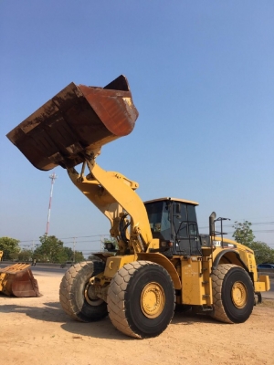 ขายรถตักล้อยาง CAT 980H รถนอกนำเข้าจากญี่ปุ่น สภาพสวยพร้อมใช้งาน มีVDOการทำงานครับ