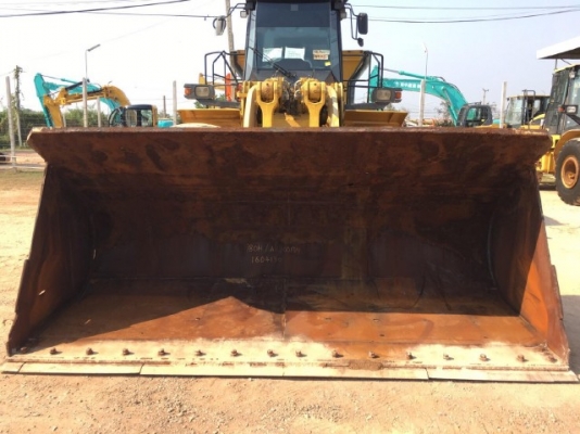 ขายรถตักล้อยาง CAT 980H รถนอกนำเข้าจากญี่ปุ่น สภาพสวยพร้อมใช้งาน มีVDOการทำงานครับ