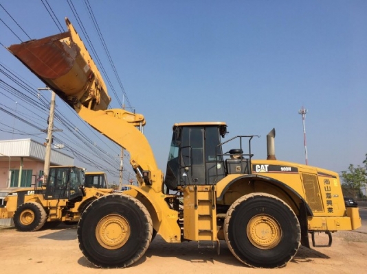 ขายรถตักล้อยาง CAT 980H รถนอกนำเข้าจากญี่ปุ่น สภาพสวยพร้อมใช้งาน มีVDOการทำงานครับ