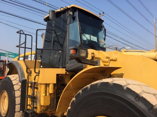 ขายรถตักล้อยาง CAT 980H รถนอกนำเข้าจากญี่ปุ่น สภาพสวยพร้อมใช้งาน มีVDOการทำงานครับ