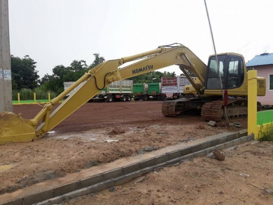 Komatsu pc200-6 พร้อมใช้งาน เอกสารเล่มทะเบียน