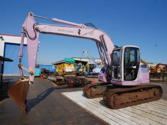 ขายรถแบคโฮ SUMITOMO SH135X-2 รถนอกนำเข้าจากญี่ปุ่น สภาพสวยพร้อมใช้ ถึงเร็วๆนี้ครับ