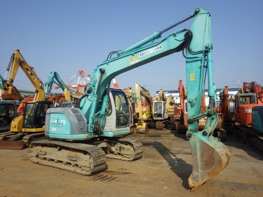 ขายรถแบคโฮ KOBELCO SK135SR YY01 มีลายหัวกระแทก รถนอกนำเข้าจากญี่ปุ่น สภาพสวยพร้อมใช้ ถึงเร็วๆนี้ครับ