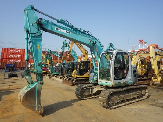 ขายรถแบคโฮ KOBELCO SK135SR YY01 มีลายหัวกระแทก รถนอกนำเข้าจากญี่ปุ่น สภาพสวยพร้อมใช้ ถึงเร็วๆนี้ครับ