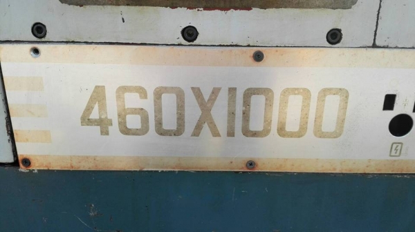 ** SOLD ** เครื่องกลึงจีนรุ่นใหม่ GAB-BED LATHE 6 ฟุต 3 เพลาเบรคนิ้วมิลในตัว 460x1000 รู 3.2&quot; ไฟ 380V