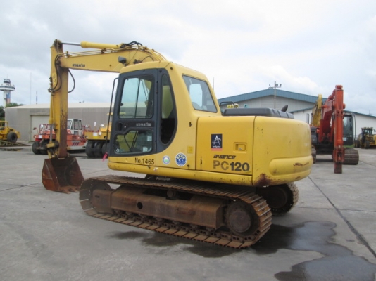 ew coming **FOR SALE** เพิ่งเข้ามาใหม่ ขายค่ะ** **Used KOMATSU EXCAVATOR รถขุดมือสอง** รุ่น Model:PC120-6E0 # KMTPC037J02072867 ปี Year 2006