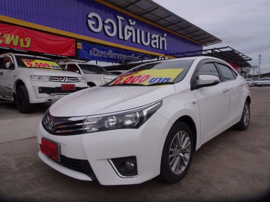 TOYOTA ALTIS 1.6 G เกียร์ATปี 2014 โทร 062-991-6649 ดาวออโต้เบสท์