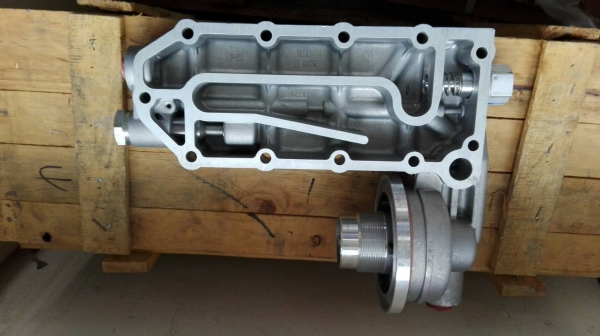 ฝาออยคูลเลอร์ CUMMINS 6BT 6CT ฝาออยคูลเลอร์ CUMMINS 6BT 6CT