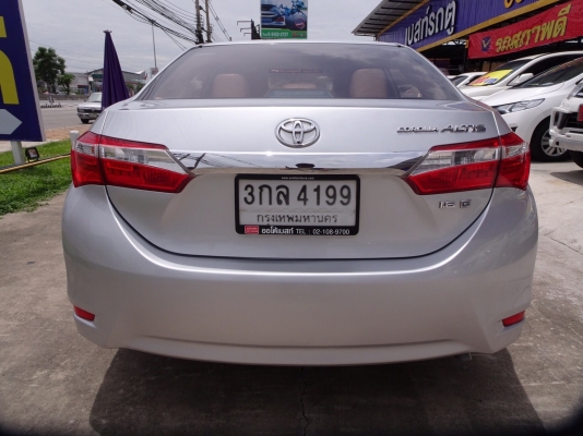 TOYOTA ALTIS 1.6 G เกียร์ATปี 2014 โทร 062-991-6649 ดาวออโต้เบสท์
