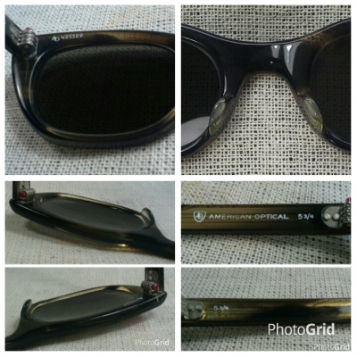 แว่นตา อเมริกัน เวย์ฟาเรอร์ ที่ยิ่งใหญ่ที่สุดแห่งยุค '70s  ไซซ์หายาก 'คนเล็ก - หัวใจโต'  Vintage AO American Optical USA