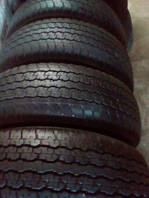 แม็กISUZU พร้อมยาง 245/70R16  BRIDGESTONE DUELER ปี13  ชุด 4  ล้อโทร.081-427-3941