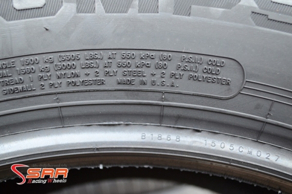 MICKEY THOMPSON DEEGAN 38 AT 285/55R20 ปี17