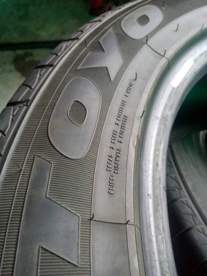 235/55R18 TOYO OPEN COUNTRY ใหม่ๆ ปี15 Made in korea ชุด 4 เส้น  tel.081-427-3941