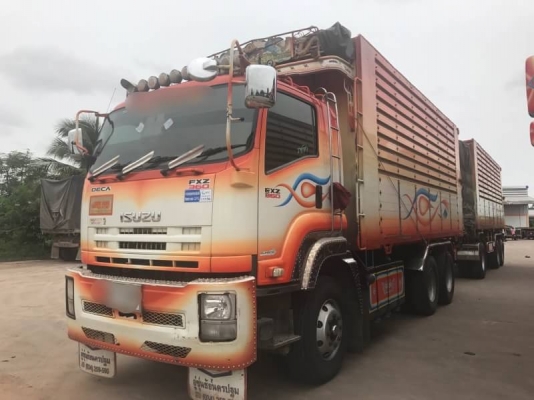ขาย 2,490,000 บาท ISUZU DECA 360 ปี 55 (แม่ดั้ม-ลูกดั้ม 3 คาน) เครื่องดี หัวบาง ยางดีทุกเส้น คัสชีสว ขาย 2,490,000 บาท ISUZU DECA 360 ปี 55 (แม่ดั้ม-ลูกดั้ม 3 คาน) เครื่องดี หัวบาง ยางดีทุกเส้น คัสชีสว