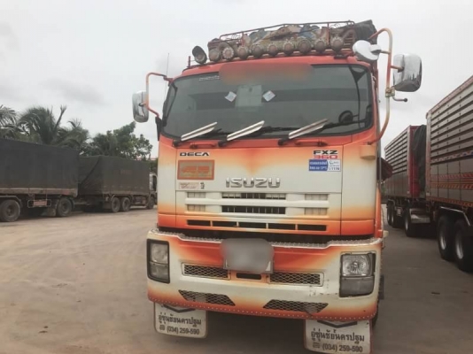 ขาย 2,490,000 บาท ISUZU DECA 360 ปี 55 (แม่ดั้ม-ลูกดั้ม 3 คาน) เครื่องดี หัวบาง ยางดีทุกเส้น คัสชีสว ขาย 2,490,000 บาท ISUZU DECA 360 ปี 55 (แม่ดั้ม-ลูกดั้ม 3 คาน) เครื่องดี หัวบาง ยางดีทุกเส้น คัสชีสว
