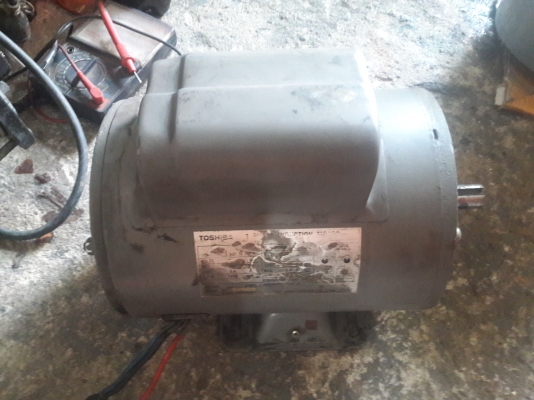 ขาย !! มอเตอร์.โตชิบ้า.ขนาด1แรง220v.สภาพเดิมๆ.พร้อมใช้งาน