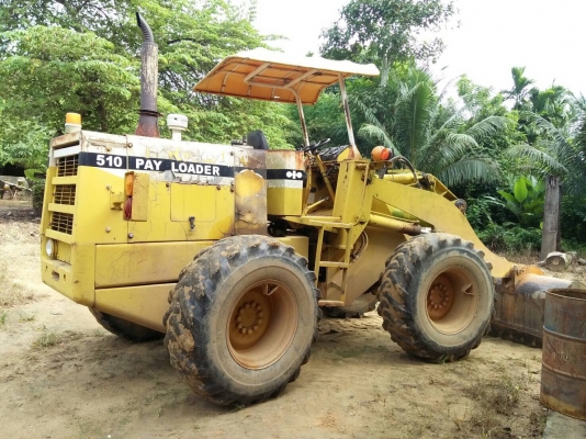 รถตักล้อยาง komatsu 510 มีเอกสารอินวอยล์ รถสภาพดี สวย