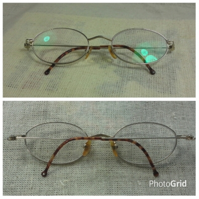 แว่นสายตายาวเจแปนิชคลาสสิค 'วงรี' ที่งดงามที่สุดในโลก Vintage HARAJUKU handmade in Japan ค่าสายตา +200