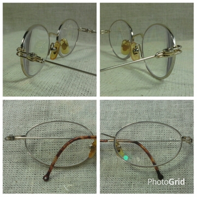 แว่นสายตายาวเจแปนิชคลาสสิค 'วงรี' ที่งดงามที่สุดในโลก Vintage HARAJUKU handmade in Japan ค่าสายตา +200