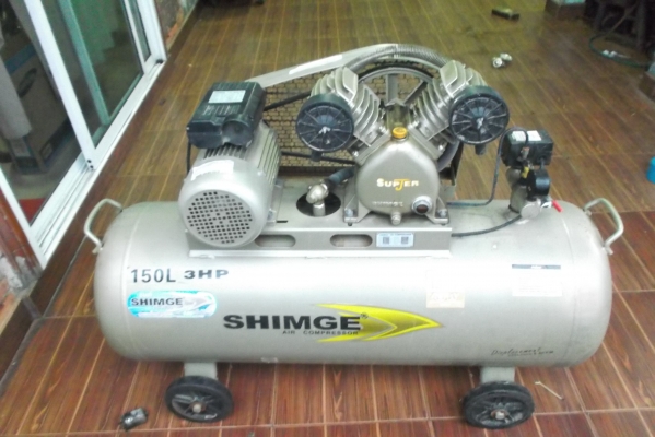 ปั้มลม 150ลิตร ไฟบ้าน 220V พร้อมใช้