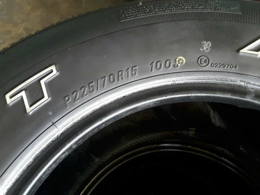 Maxxis HT 225-70-15 ปี12 สภาพดีมาก สวยๆ 1ชุด