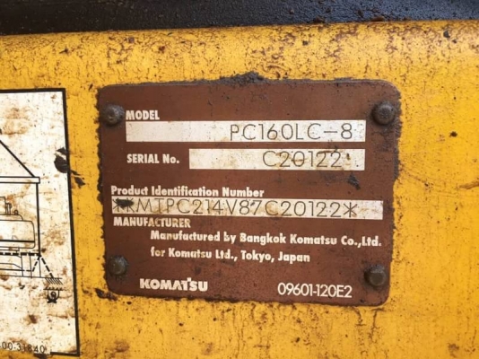ขาย 1,485,000 บาท KOMATSU PC160-8 ทำงาน 9,077 ชม .  เครื่องดี ปั้มแรง โช่หนา เอวแน่น ไฟฟ้าครบ เอกสารเอินวอยท์   รถอยู่ จ.ร้อยเอ็ด โทร&amp;ไอดีไลน์ 0610710295