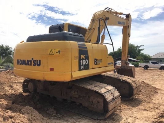 ขาย 1,485,000 บาท KOMATSU PC160-8 ทำงาน 9,077 ชม .  เครื่องดี ปั้มแรง โช่หนา เอวแน่น ไฟฟ้าครบ เอกสารเอินวอยท์   รถอยู่ จ.ร้อยเอ็ด โทร&amp;ไอดีไลน์ 0610710295