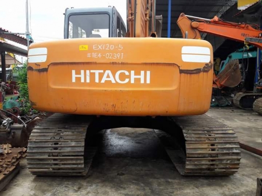 ขายHITACHI EX120-5  เก่าญี่ปุ่นแท้  มีลายแย๊ก  6,XXX  ชั่วโมง  สภาพสวย พร้อมใช้ โทร 089-3818694 ดวงนภา