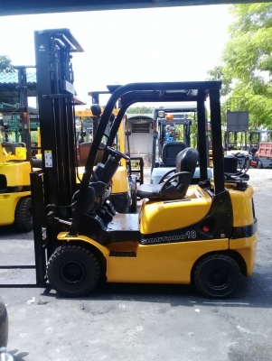 +++ ขายโฟล์คลิฟท์  SUMITOMO FG 18  (รุ่นใหม่)  ขนาด  1.8  ตัน  เครื่องยนต์เบนซิน แก๊ส  เสา  6  เมตร  3  ท่อน  เกียร์ออโตเมติค  ยางตันใหม่ครับ