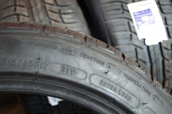 BFGOODRICH ADVANTAGE T/A 215/45R17 เส้นละ 2,500 บาท