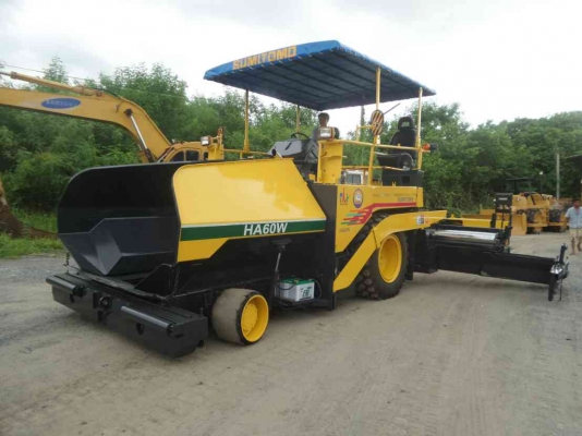 รถปูยาง SUMITOMO HA60W ล้อยาง ปูใด้6เมตร เอกสารเล่มทะเบียน รถปูยาง SUMITOMO HA60W ล้อยาง ปูใด้6เมตร เอกสารเล่มทะเบียน